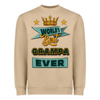Mushroom world's best grampa ever Heavyweight Sweatshirt - Jasminsmagicworld