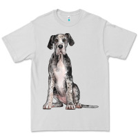 Dove Grey Great Dane Dog Premium Tee - LillyAllenDesigns