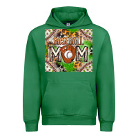 Emerald Baseball Mom Urban Hoodie - CowhideDigitalArt