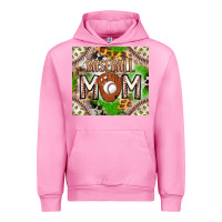 Fuchsia Pink Baseball Mom Urban Hoodie - CowhideDigitalArt