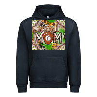 Navy Baseball Mom Urban Hoodie - CowhideDigitalArt