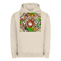 Pigment French Oak Baseball Mom Urban Hoodie - CowhideDigitalArt