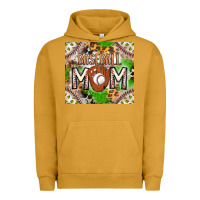 Pigment Peanut Butter Baseball Mom Urban Hoodie - CowhideDigitalArt