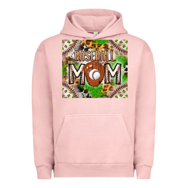 Baseball Mom Urban Hoodie by CowhideDigitalArt | Teevron