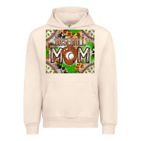Sandshell Baseball Mom Urban Hoodie - CowhideDigitalArt