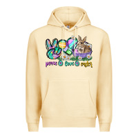 Pina Colada Peace love Easter Day Premium Hoodie - CowGirlArtShop