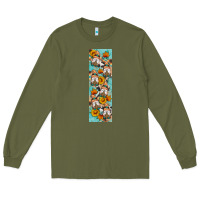 Army Green fall gnomes pen wrap 1 Long Sleeve Tee - Artiststas