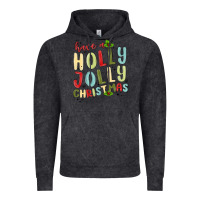 Vintage Black have a holly jolly christmas Vintage Hoodie - MaliasSmallBusiness