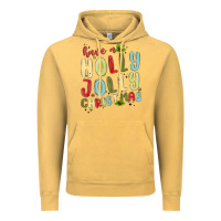 Vintage Mustard have a holly jolly christmas Vintage Hoodie - MaliasSmallBusiness