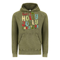 Vintage Olive have a holly jolly christmas Vintage Hoodie - MaliasSmallBusiness
