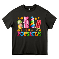 Asphalt popsicle with stars Heavy Core Tee - AdoDesignShop