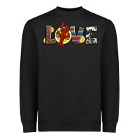 Black love crawfish western mardi gras Heavyweight Sweatshirt - Jasminsmagicworld