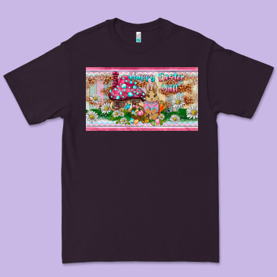 Happy Easter Y'all Rabbit Sippy Cup Premium Tee Designed By Barkaloodesign