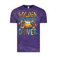 Cloud Purple golden girls favorite bus driver Vintage Tee - NancyCooperArtShop