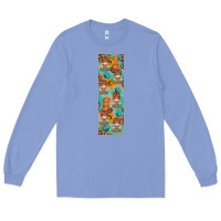 Colony Blue fall gnomes pen wrap 2 Long Sleeve Tee - Artiststas