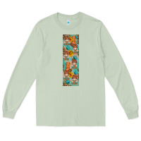 Matcha fall gnomes pen wrap 2 Long Sleeve Tee - Artiststas