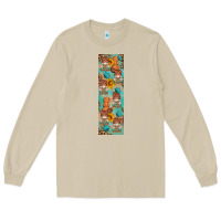Mushroom fall gnomes pen wrap 2 Long Sleeve Tee - Artiststas