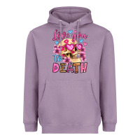 Lavender love you to death olivia Heavyweight Hoodie - OliviaCreatesArt