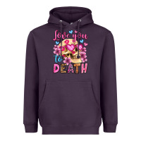 Plum love you to death olivia Heavyweight Hoodie - OliviaCreatesArt