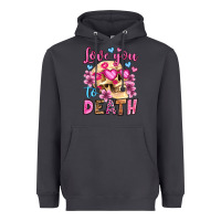 Smoke love you to death olivia Heavyweight Hoodie - OliviaCreatesArt