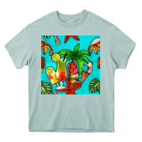 Arona summer drinks and ice cream Heavy Core Tee - BundleAndBundleShop
