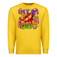 Lemon let's get cray with crawfish olivia Premium Sweatshirt - OliviaCreatesArt