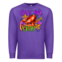 Purple let's get cray with crawfish olivia Premium Sweatshirt - OliviaCreatesArt
