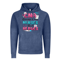 Vintage Denim cna because even nurses need heroes Vintage Hoodie - MaliasSmallBusiness
