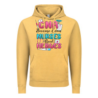 Vintage Mustard cna because even nurses need heroes Vintage Hoodie - MaliasSmallBusiness
