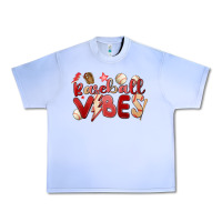 Grape Ice baseball vibes Urban Heavy Tee - MaliasSmallBusiness