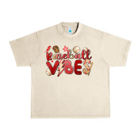 Sandshell baseball vibes Urban Heavy Tee - MaliasSmallBusiness