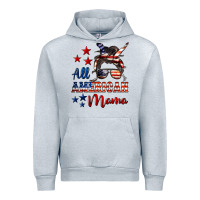 Heather Grey All American Mama Urban Hoodie - LillyAllenDesigns