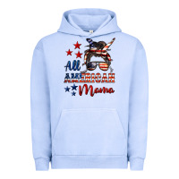 Pigment Grape Ice All American Mama Urban Hoodie - LillyAllenDesigns