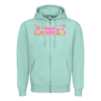 Seafoam mom boss daisies Zipper Hoodie - TumblerDesignByShophia
