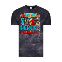 Cloud Black not all super heroes wear capes Vintage Tee - NancyCooperArtShop