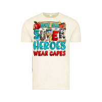 Vintage Arctic not all super heroes wear capes Vintage Tee - NancyCooperArtShop