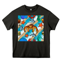 Asphalt sea animals Heavy Core Tee - BundleAndBundleShop