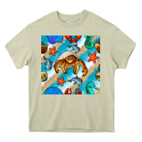 Mossy sea animals Heavy Core Tee - BundleAndBundleShop