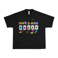 Black battery life of a wife & mom Urban Heavy Tee - JahusDesignShop