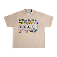 French Oak battery life of a wife & mom Urban Heavy Tee - JahusDesignShop