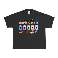 Pigment Black battery life of a wife & mom Urban Heavy Tee - JahusDesignShop