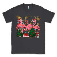 Smoke christmas flamingos Classic Tee - MaliasSmallBusiness