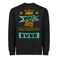 Black world's best grandpop ever Heavyweight Sweatshirt - Jasminsmagicworld