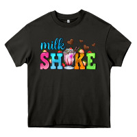 Asphalt milk shake with chocolate heart Heavy Core Tee - AdoDesignShop