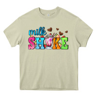 Mossy milk shake with chocolate heart Heavy Core Tee - AdoDesignShop