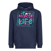 Navy nurse life olivia  (1) Heavyweight Hoodie - OliviaCreatesArt