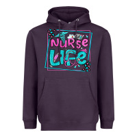 Plum nurse life olivia  (1) Heavyweight Hoodie - OliviaCreatesArt