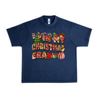Navy in my christmas era Urban Heavy Tee - MaliasSmallBusiness