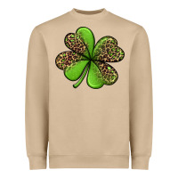 Mushroom leopard shamrock Heavyweight Sweatshirt - Jasminsmagicworld