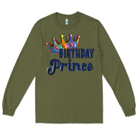 Army Green birthday prince Long Sleeve Tee - Artiststas